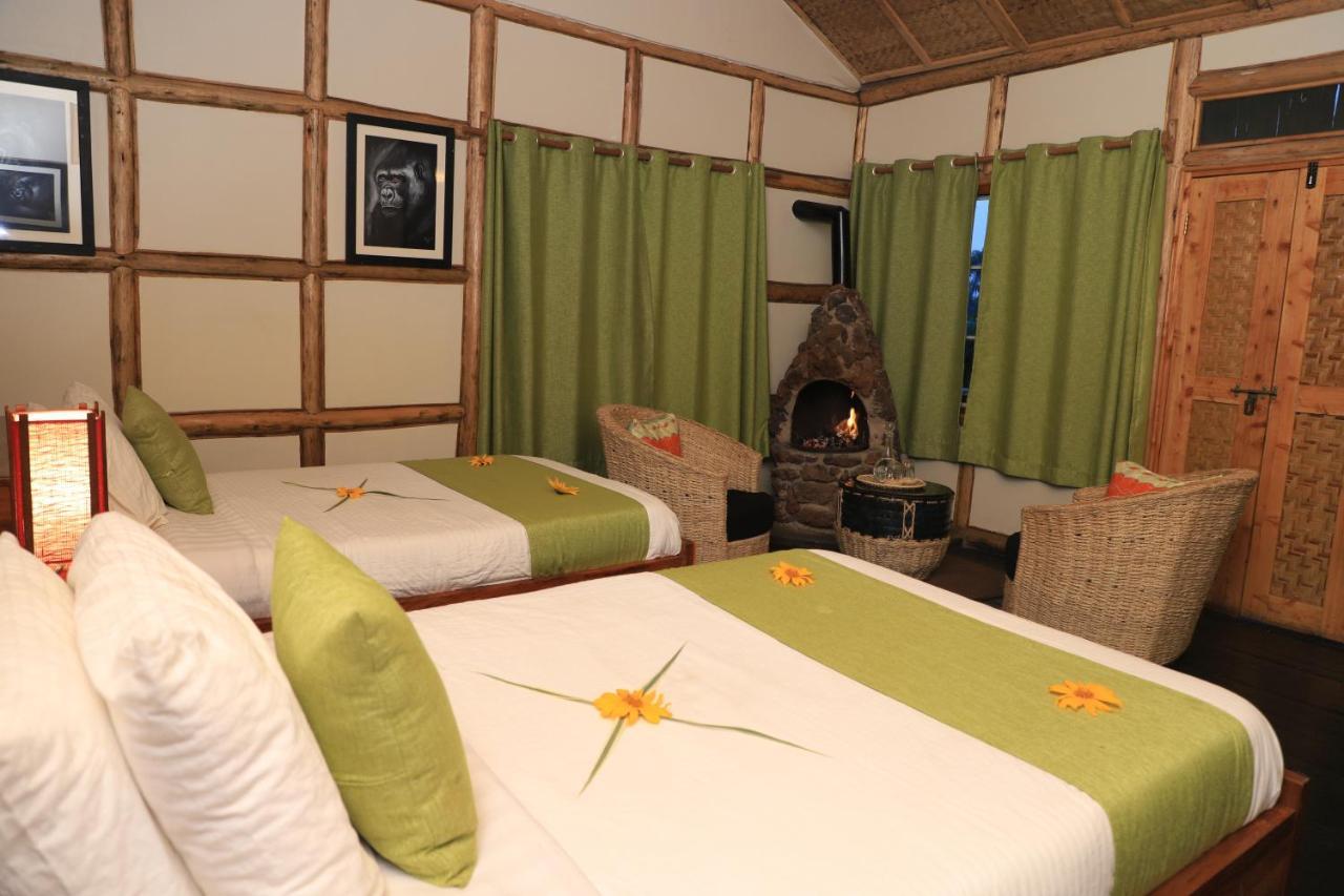 Nkuringo Bwindi Gorilla Lodge מראה חיצוני תמונה